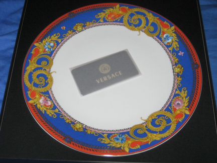 Тарелка большая блюдо от версаче versace 26 см нов