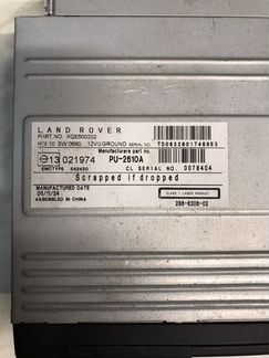 CD ченджер Land Rover Range Rover Vogue