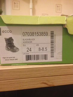 Сапожки Ecco 24р