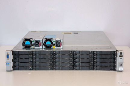 HP DL380p G8 25SFF 2x E5-2667v2 512 GB