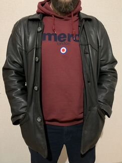 Куртка-пиджак кожаная