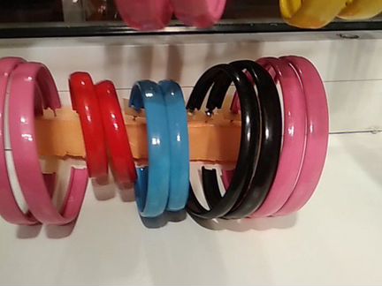 Серьги кольцами