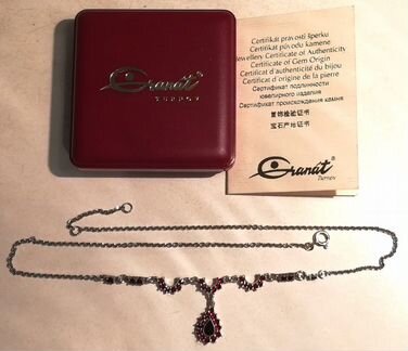 Гранатовое колье